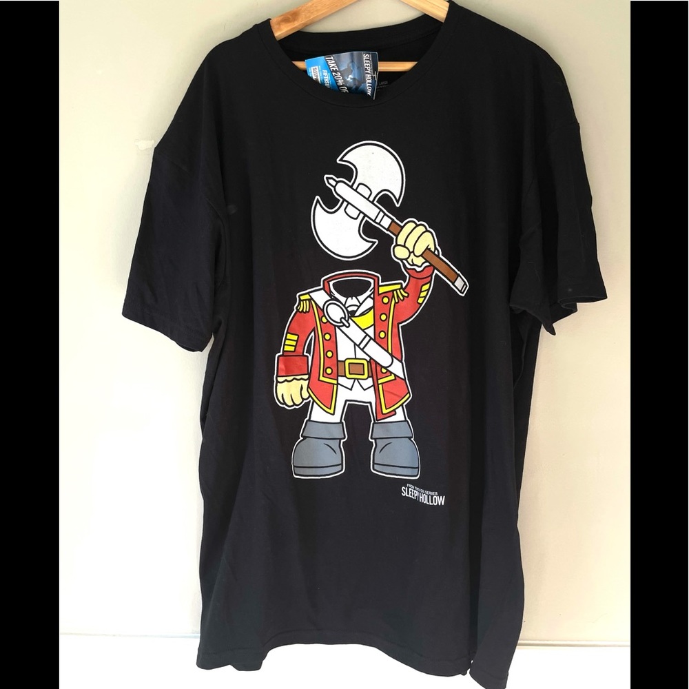 Sleepy Hollow TV Show T-Shirt 2XL T-Shirt Headless Horseman